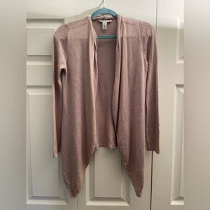 WHBM Blush/pink cardigan/sweater
